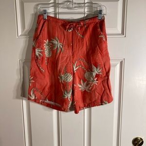 Vintage Hibiscus Hawaii shorts